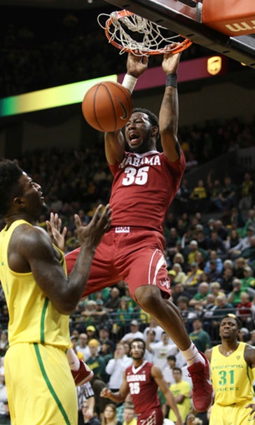 No. 24 Oregon holds off Alabama 63-56 (Dec 11, 2016)